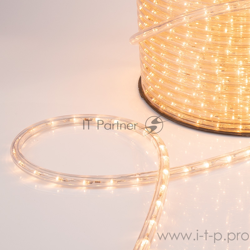 Дюралайт LED , постоянное свечение (2W) - Розовое золото, 36 LED/м, бухта 100м, Neon-Night