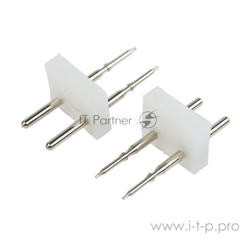 Разъем-иглы для соединения гибкого неона 12х12мм на шнур/коннектор (цена за 1 шт.)