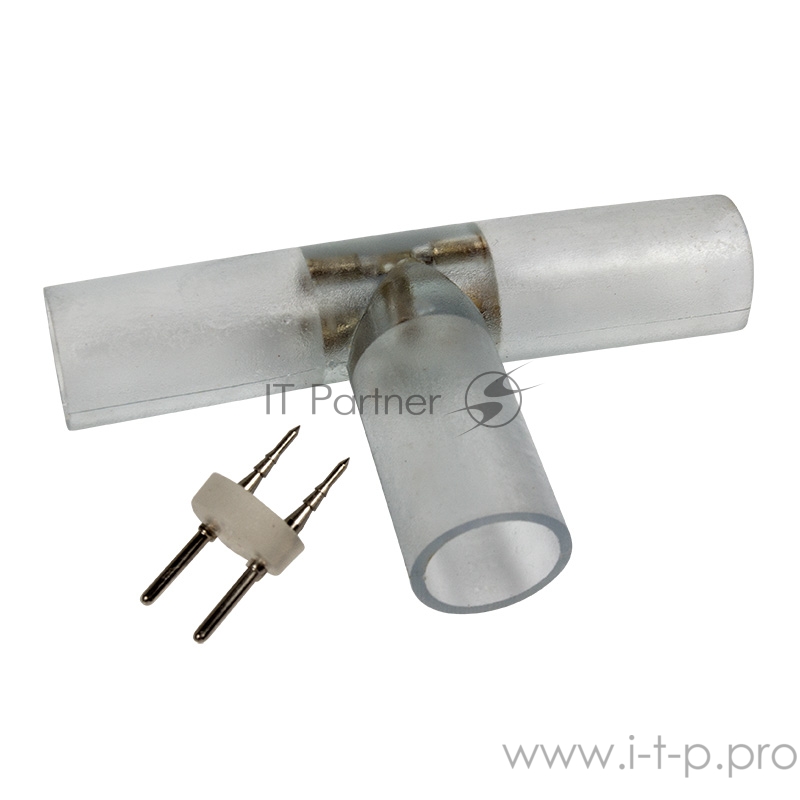 T - коннектор для двухжильного дюралайта ∅13мм (цена за 1 шт.)