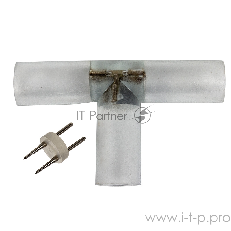 T - коннектор для двухжильного дюралайта ∅13мм (цена за 1 шт.)