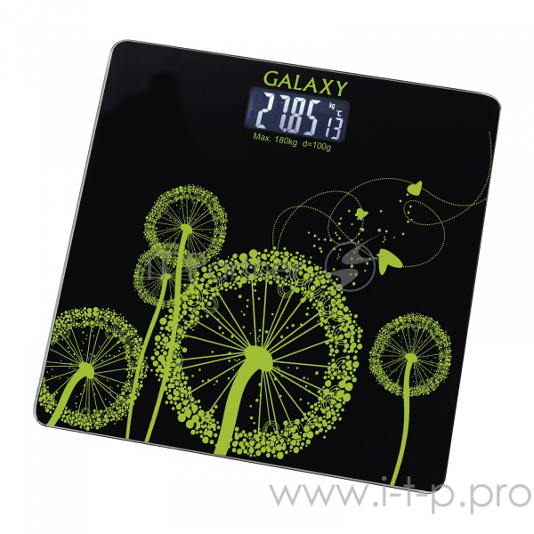 Весы напольные электронные Galaxy GL 4802 (макс.вес 150кг. ЖК дисплей с подсветкой,Цена деления 0,1кг.)