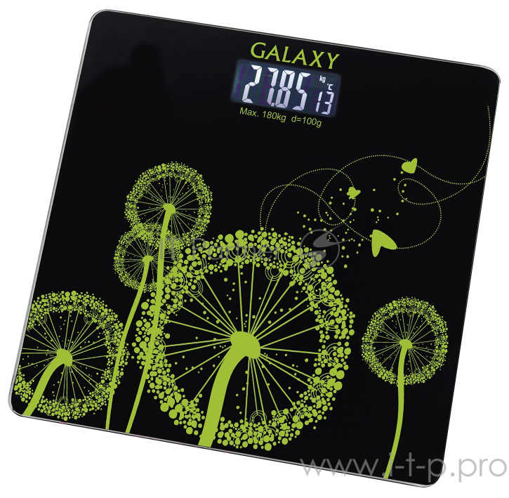 Весы напольные электронные Galaxy GL 4802 (макс.вес 150кг. ЖК дисплей с подсветкой,Цена деления 0,1кг.)
