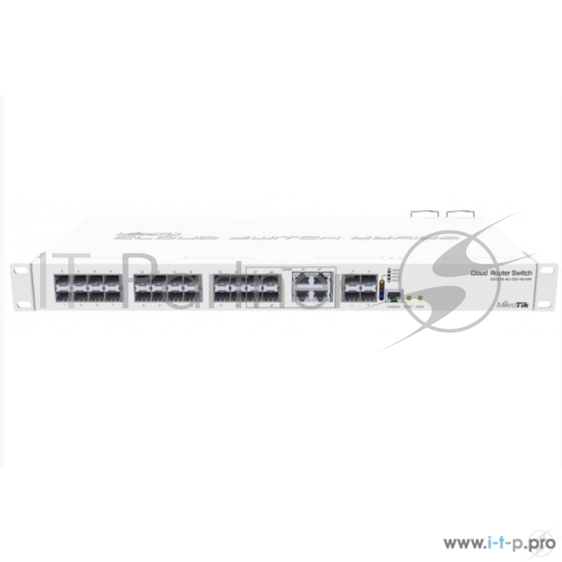 Сетевое оборудование MikroTik CRS328-4C-20S-4S+RM Коммутатор в стойку, 20х SFP, 4x SFP+ , 4х RJ45/SFP