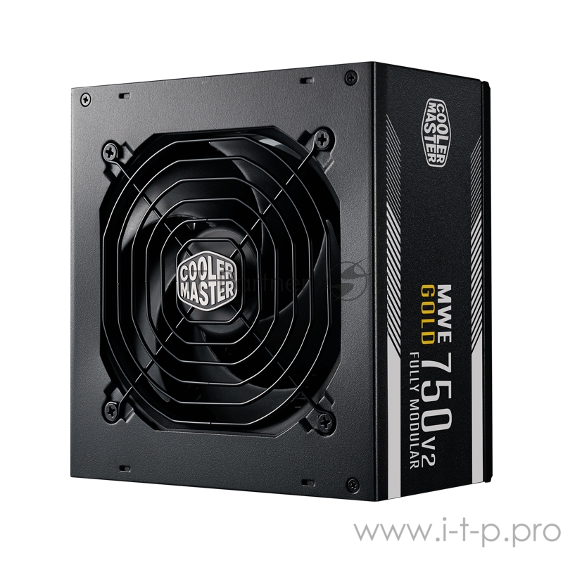 Блок питания 750 Ватт Power Supply Cooler Master MWE Gold 750 V2, 750W, ATX, 120mm, 24pin, 12xSATA, 4xPCI-E(6+2), APFC, 80+ Gold