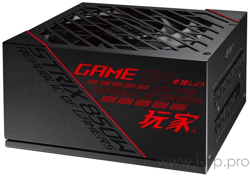 ASUS ROG STRIX 850G игровой блок питания чёрный (850W, 80 Plus Golg, 135 мм вентилятор, 90YE00A3-B0NA00)