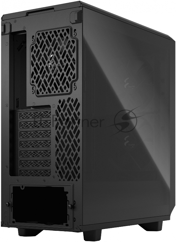 Корпус Fractal Design MESHIFY 2 COMPACT BLACK - TG / ATX, TG / 2x140mm & 1x120mm fans inc. / FD-C-MES2C-03