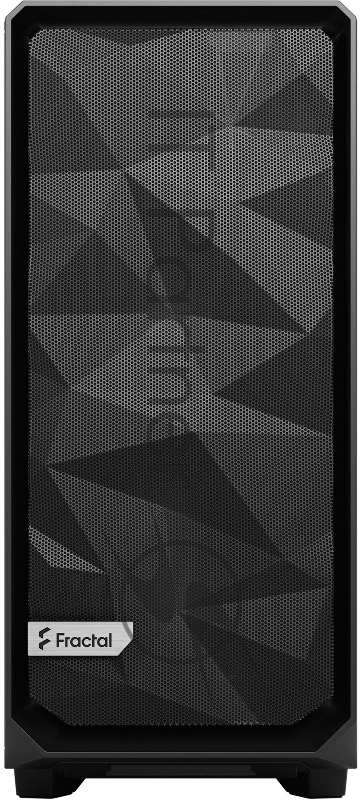Корпус Fractal Design MESHIFY 2 COMPACT BLACK - TG / ATX, TG / 2x140mm & 1x120mm fans inc. / FD-C-MES2C-03