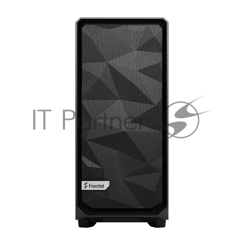 Корпус Fractal Design MESHIFY 2 COMPACT BLACK - DARK TG / ATX, TG / 2x140mm & 1x120mm fans inc. / FD-C-MES2C-02