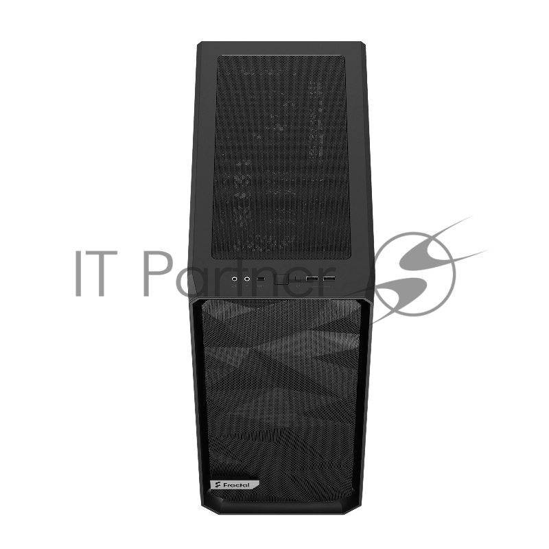 Корпус Fractal Design MESHIFY 2 COMPACT BLACK - DARK TG / ATX, TG / 2x140mm & 1x120mm fans inc. / FD-C-MES2C-02