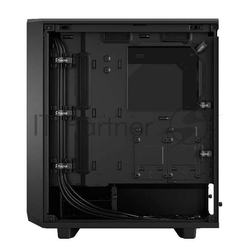 Корпус Fractal Design MESHIFY 2 COMPACT BLACK - DARK TG / ATX, TG / 2x140mm & 1x120mm fans inc. / FD-C-MES2C-02