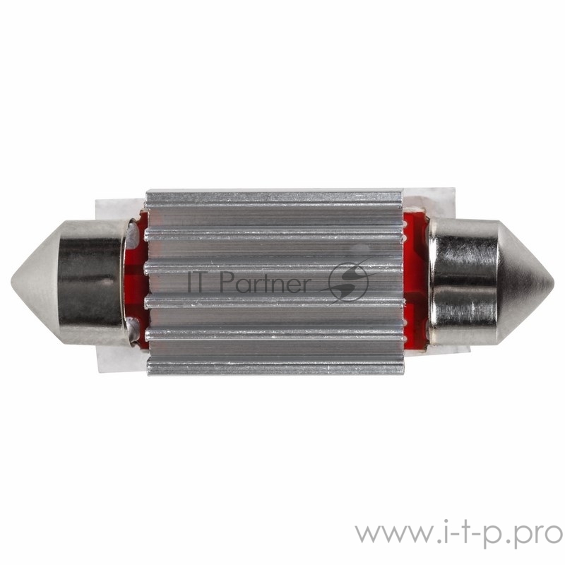 Светодиодная лампочка цоколь SV8,5 39мм. с радиатором