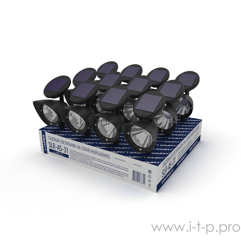 Садовый светильник на солнечной батарее (SLR-AS-31) LAMPER