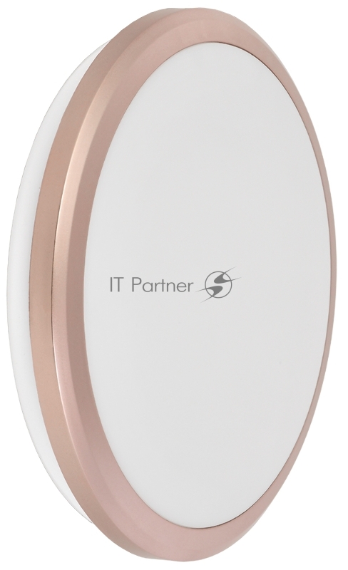 Светильник LED ДПБ 3205 24Вт IP54 4000K круг роз. золото | LDPB0-3205-24-4000-K01 | IEK