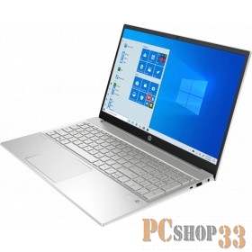 Ноутбук 15.6 IPS FHD HP Pavilion 15-eh0002ur silver (AMD Ryzen 3 4300U/4Gb/256Gb SSD/noDVD/VGA int/W10) (281A1EA)
