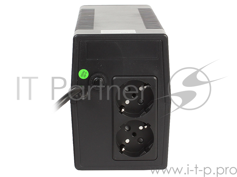 ИБП (UPS) 650ВА FSP DPV 650 PPF3601801, черный