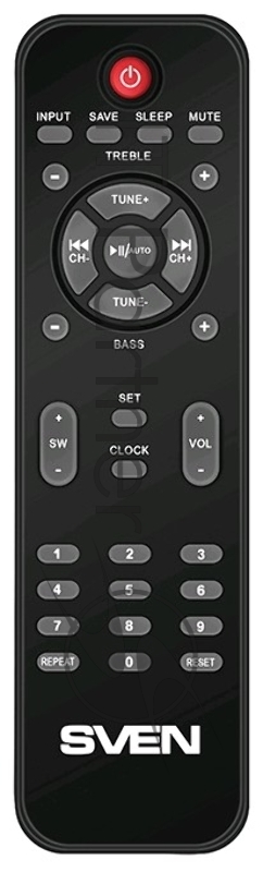 Колонки SVEN MS-2100, черный {2.1, 50Вт+2х15Вт, FM-тюнер, USB/SD, дисплей, ПДУ}