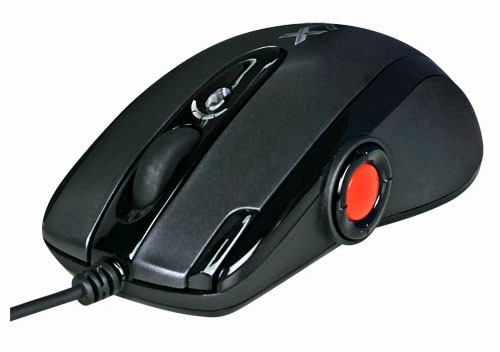 Лазерная мышь A4Tech Laser Gaming Mouse X7 XL-755BK, 5кн.+скр., черный (USB2.0)
