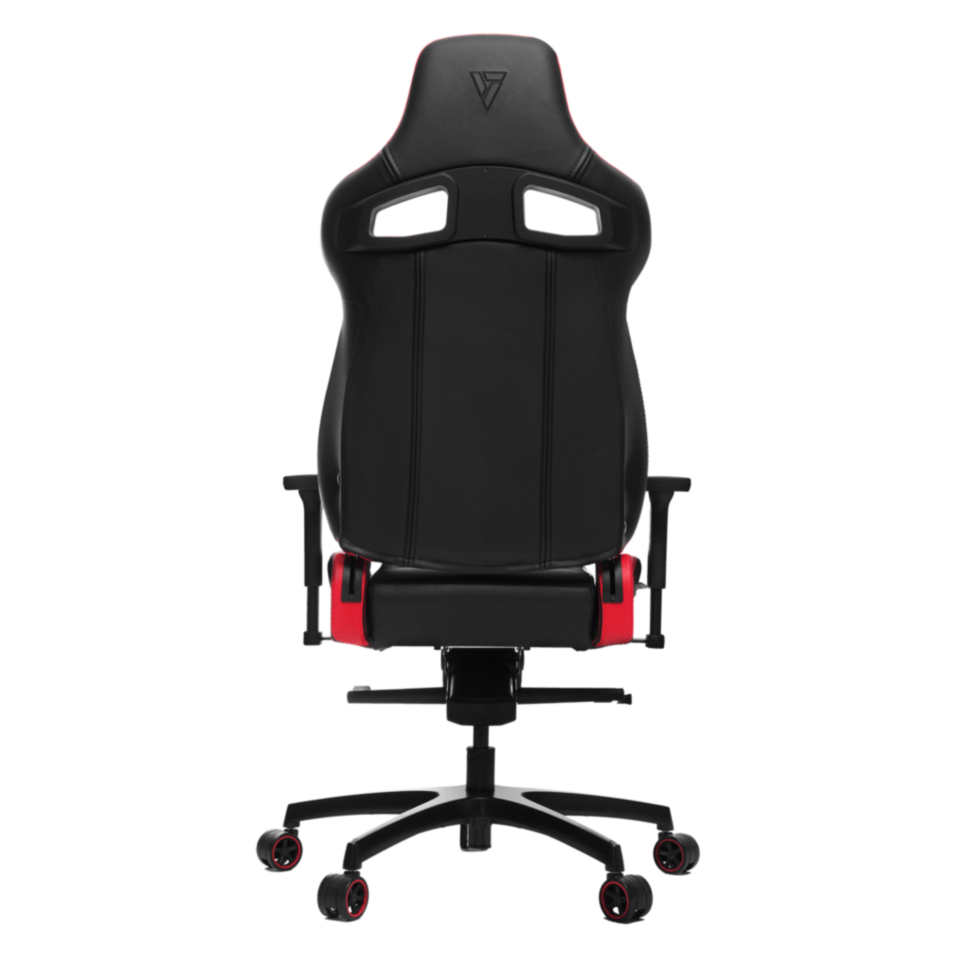 Игровое кресло ThunderX3 TC5 чёрно-красное (AIR Tech, экокожа, 3D, газлифт 4 кл., регулируемый угол наклона, механизм качания)