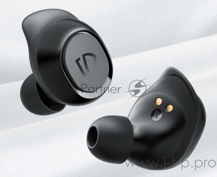 Наушники SoundPEATS TWS TrueFree2 RTLVHC8763, Bluetooth 5.0, 380мАч,d6.0мм, IPX4,черный