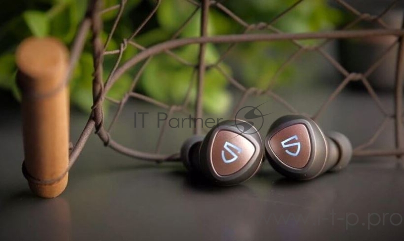 Наушники SoundPEATS TWS Sonic QCC3040, Bluetooth 5.0, 400мАч,d6.0мм, IPX5, черный