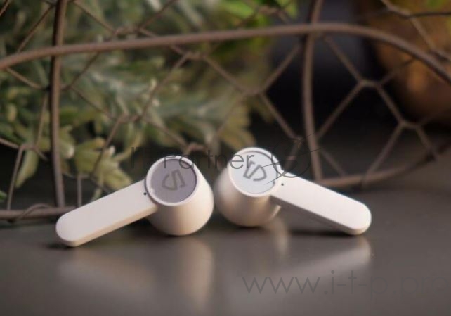 Наушники SoundPEATS TWS Q, AB1532, Bluetooth 5.0, 300мАч,d10мм, IPX5, белый