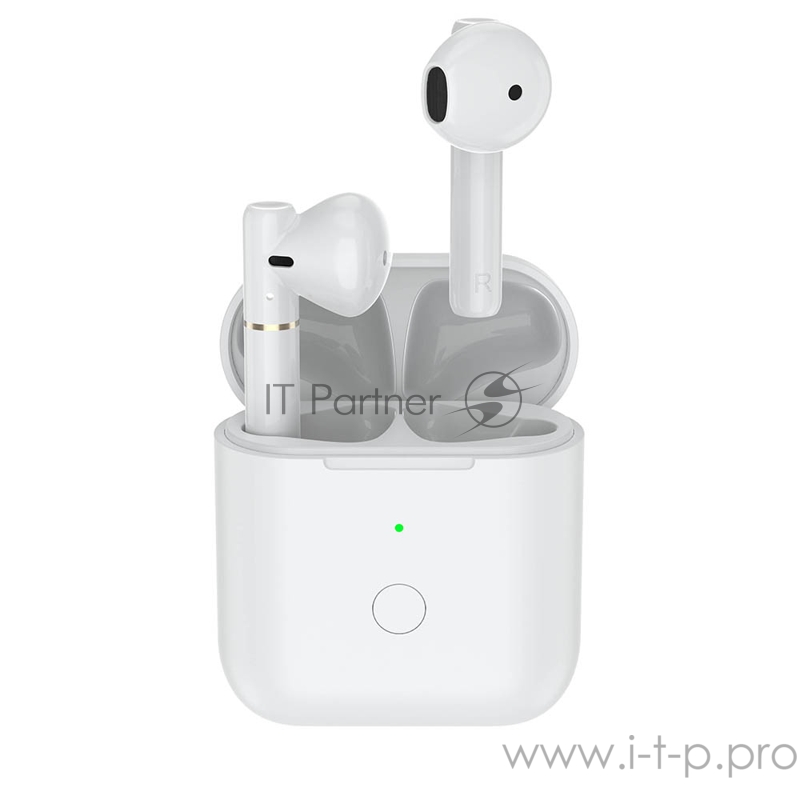 Наушники Hiper TWS SARMA Bluetooth 5.1 гарнитура Li-Pol 2x35mAh+380mAh, белый