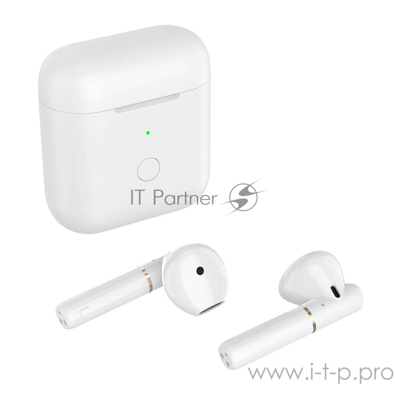 Наушники Hiper TWS SARMA Bluetooth 5.1 гарнитура Li-Pol 2x35mAh+380mAh, белый