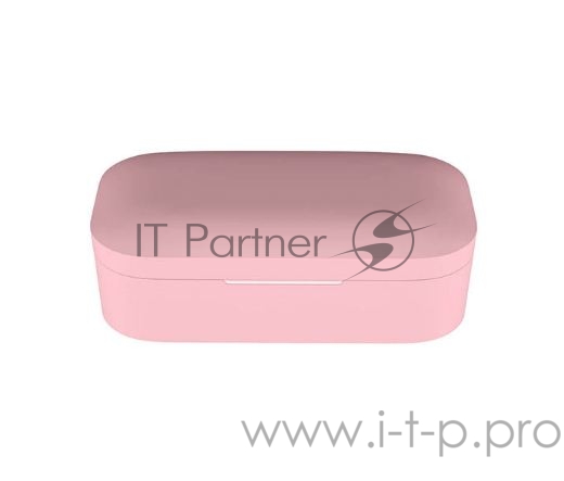 Наушники Hiper TWS PULL Pink Bluetooth 5.0 гарнитура Li-Pol 2x40mAh+400mAh, розовый