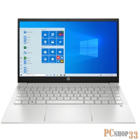 Ноутбук HP Pavilion 14-dv0030ur <2X2N8EA> i3-1115G4 (3.0)/8G/256G SSD/14.0FHD AG IPS/Int:Intel UHD/noODD/DOS (Natural silver)