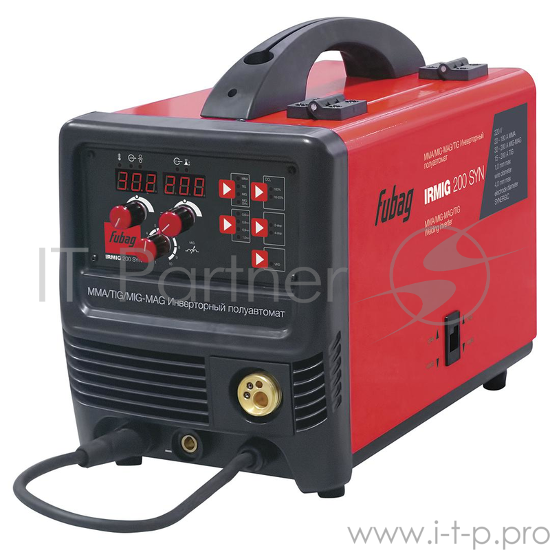 Сварочный полуавтомат FUBAG IRMIG 200 SYN 38643 + горелка FB 250 3 м инвертор+горелка