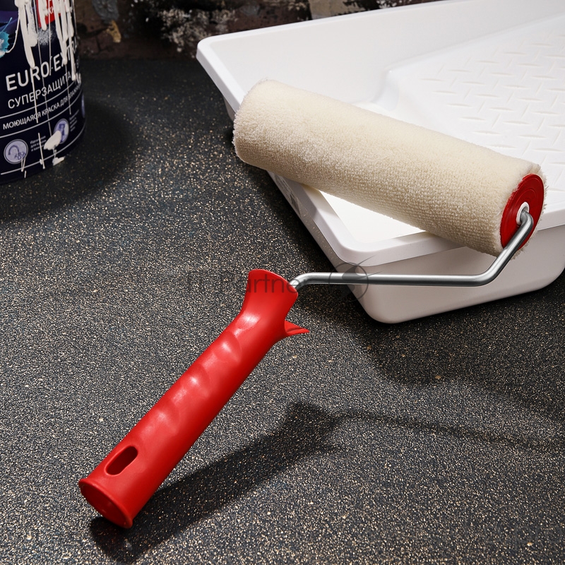 Валик велюр, ворс 5 мм, ширина ролика 180 мм, Ø 42 мм, бюгель 6 мм REXANT