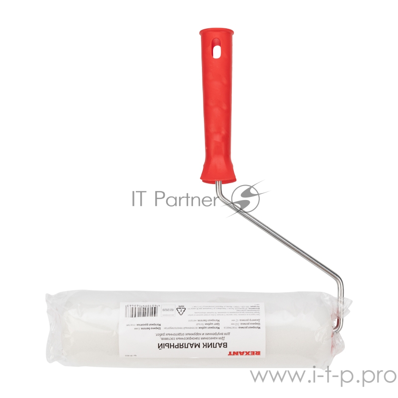 Валик вспененный пенополиуретан, ширина ролика 240 мм, Ø 42 мм, бюгель 6 мм REXANT