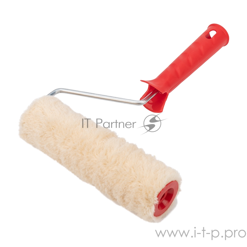 Валик «Натуральный мех» бесшовный, ворс 12 мм, ширина ролика 180 мм, Ø 42 мм, бюгель 6 мм REXANT