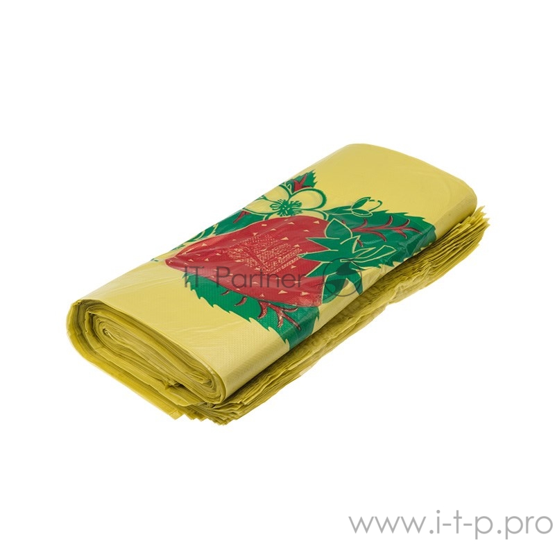 Пакет майка ПНД 30+15*55, 22мкм Ягоды (100шт./уп)