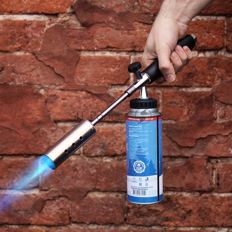 Газовая горелка-насадка GT-21 (механическая с регулятором) удлиненного типа REXANT