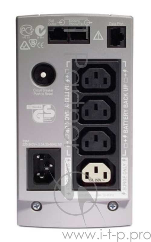 ИБП (UPS) 650ВА APC Back-UPS CS 650 BK650EI, белый (USB)