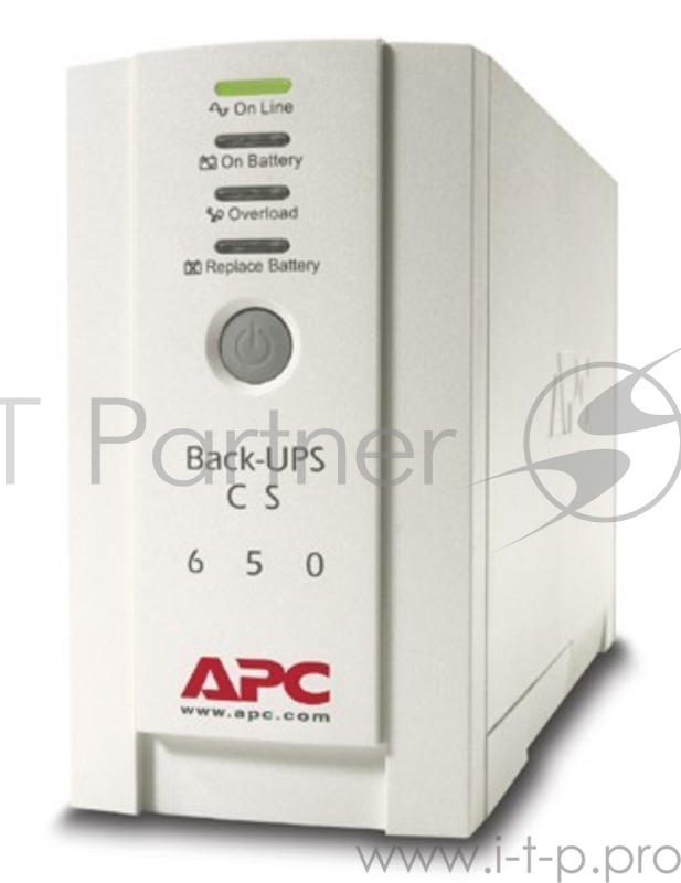 ИБП (UPS) 650ВА APC Back-UPS CS 650 BK650EI, белый (USB)