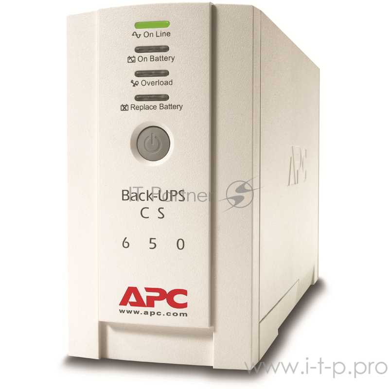 ИБП (UPS) 650ВА APC Back-UPS CS 650 BK650EI, белый (USB)