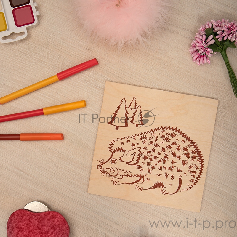 Доска для выжигания REXANT, «Ёжик», 150х150 мм, 1 шт., пакет