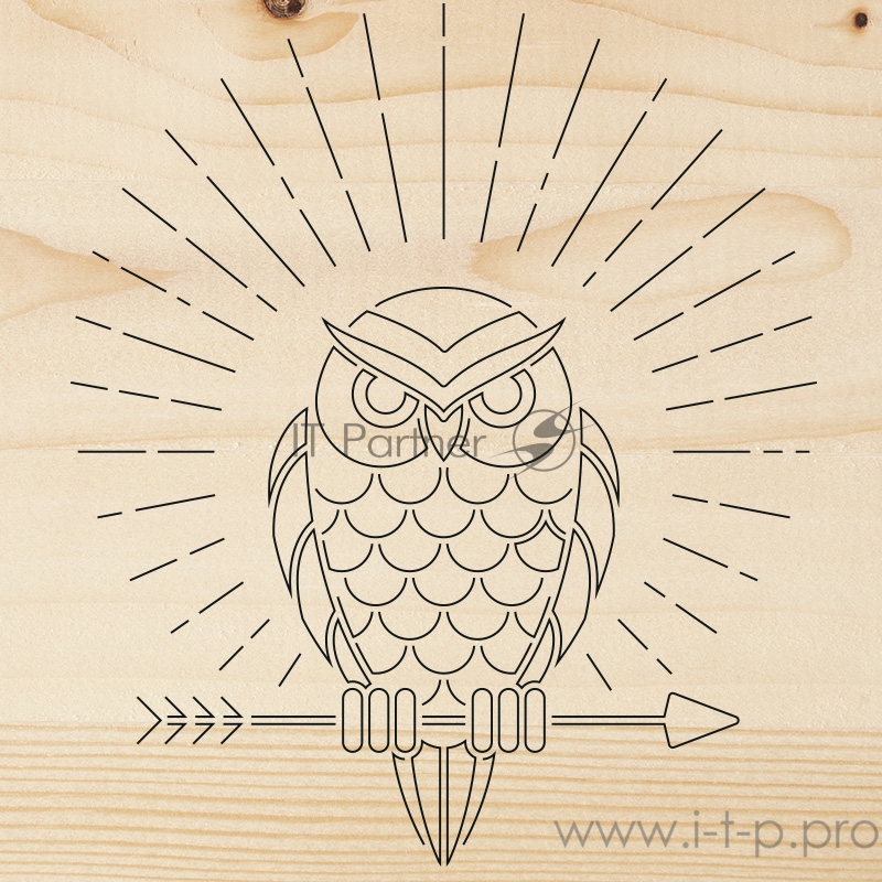 Доска для выжигания REXANT, «Сова», 150х150 мм, 1 шт., пакет