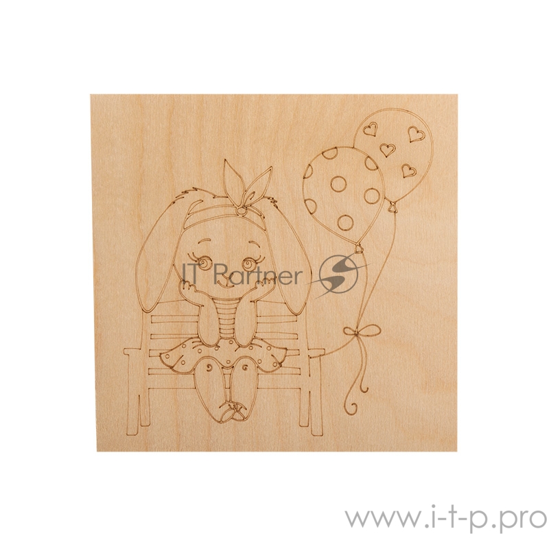Доски для выжигания REXANT, «Малыши зверята», 150х150 мм, 5 шт., пакет