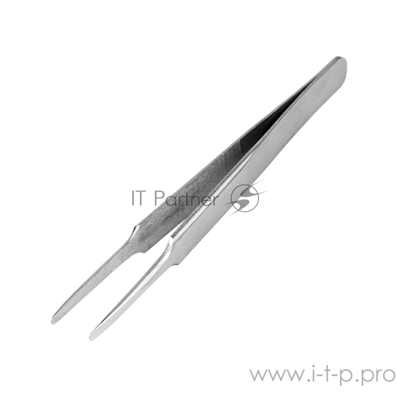 Пинцет прямой с закругленными кончиками 125 мм (блистер) REXANT