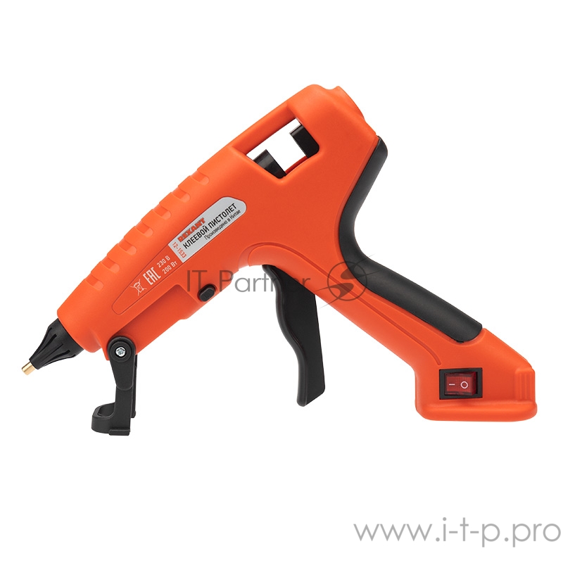 Пистолет клеевой REXANT, 200 Вт, Ø11 мм, «ЭКСПЕРТ», блистер