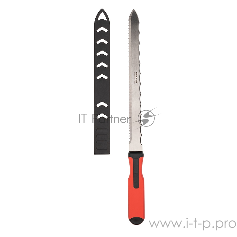 Нож для резки теплоизоляционных панелей лезвие 280 мм Rexant