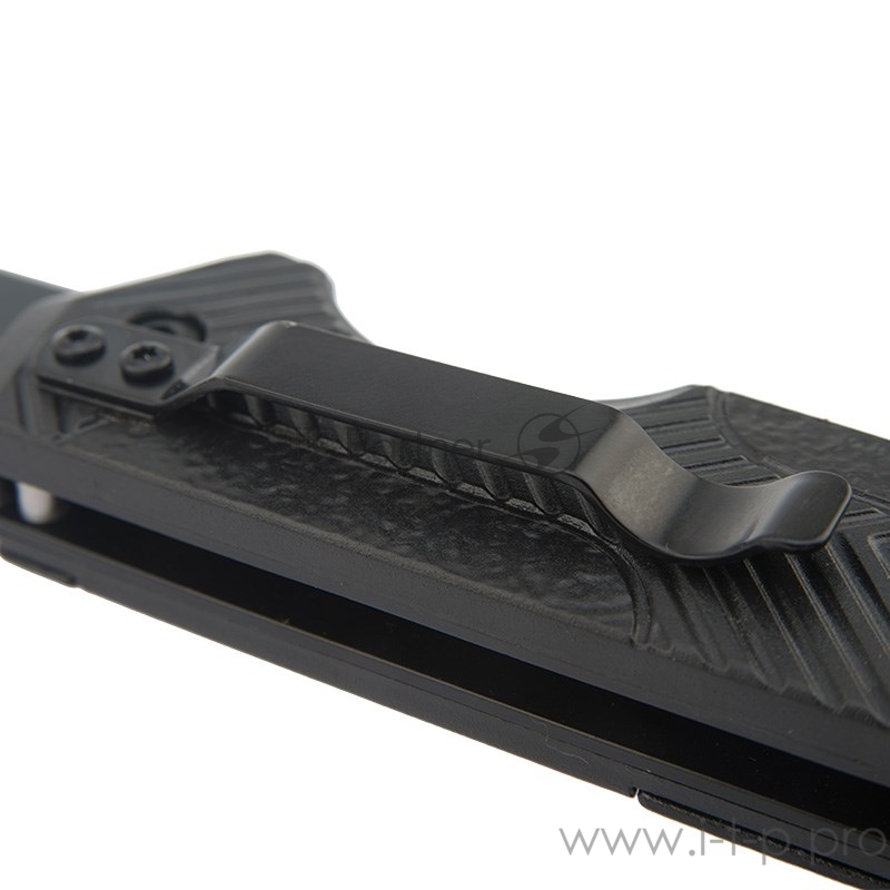 Нож складной полуавтоматический REXANT Black Spear