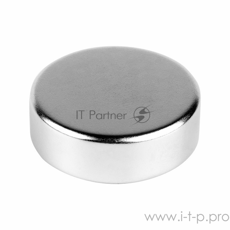 Неодимовый магнит диск 30х10мм сцепление 21 Кг Rexant