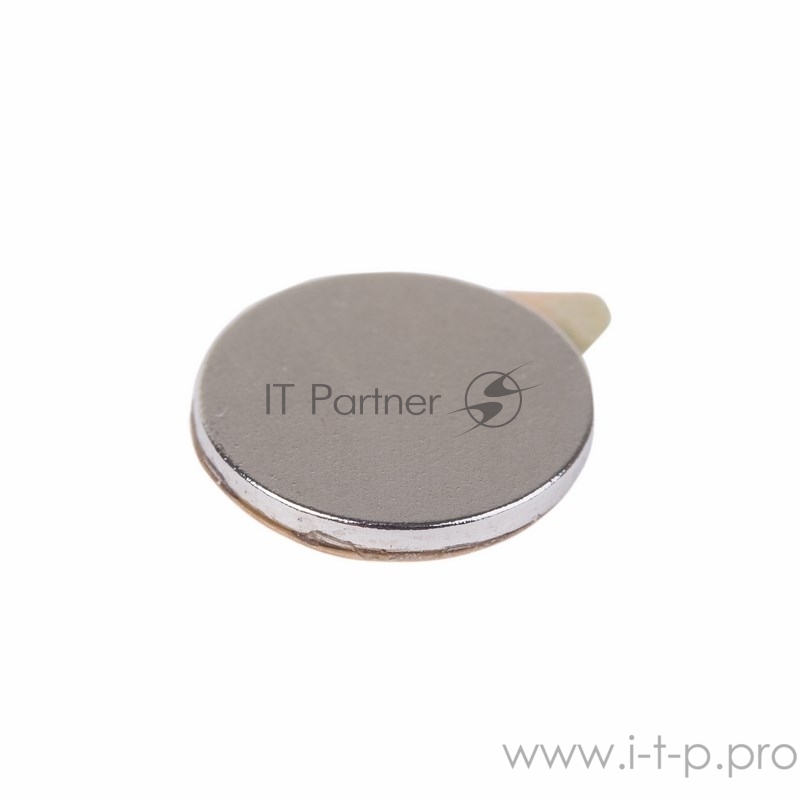 Неодимовый магнит диск 10х1мм с клеем сцепление 0,5 кг (упаковка 20 шт) Rexant