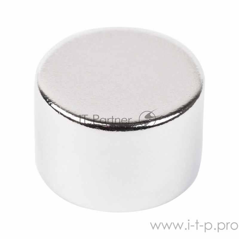 Неодимовый магнит диск 15х10мм сцепление 8 кг (Упаковка 1 шт) Rexant