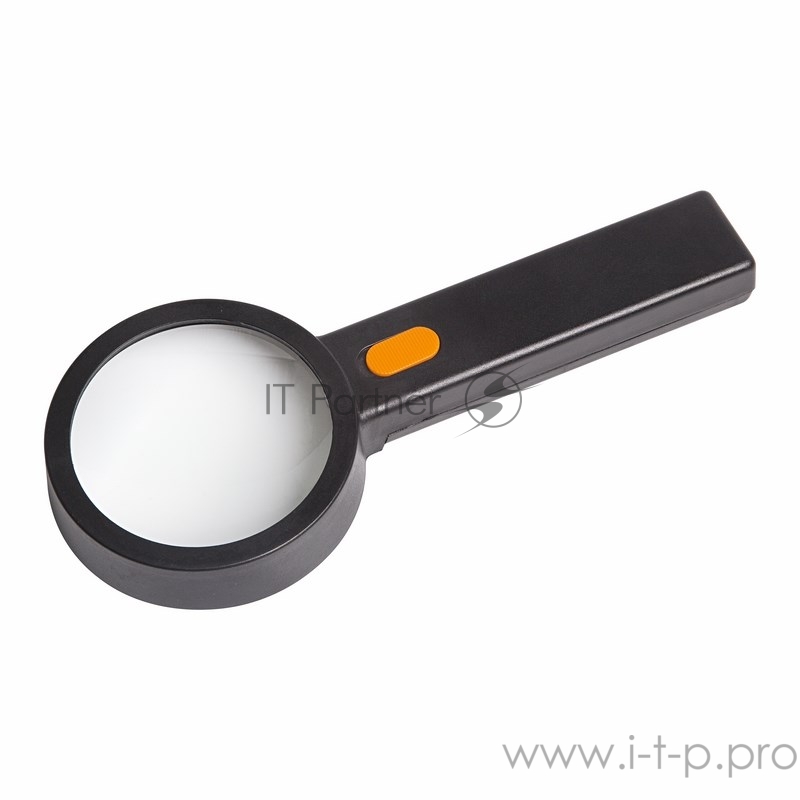 Линза лупа с подсветкой, кратность 2х