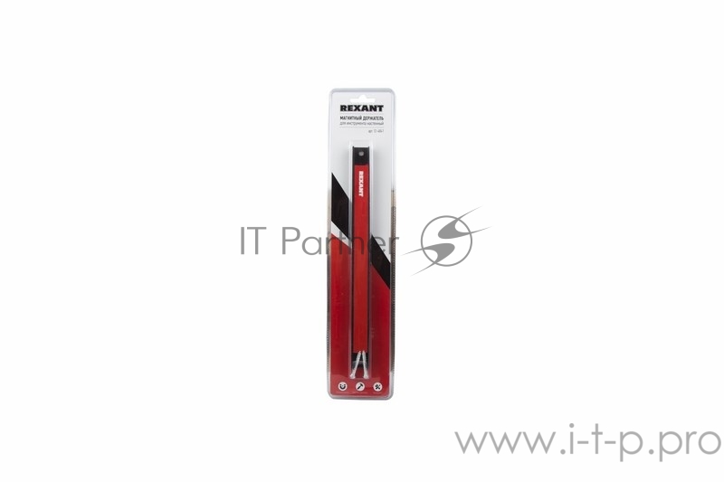 Магнитный держатель для инструмента настенный 305x23x12.5 мм REXANT